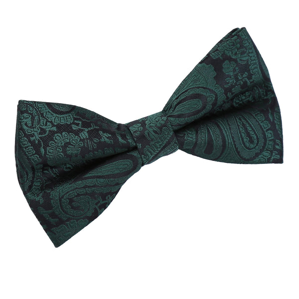 Paisley Pre-Tied Bow Tie - Royal Blue