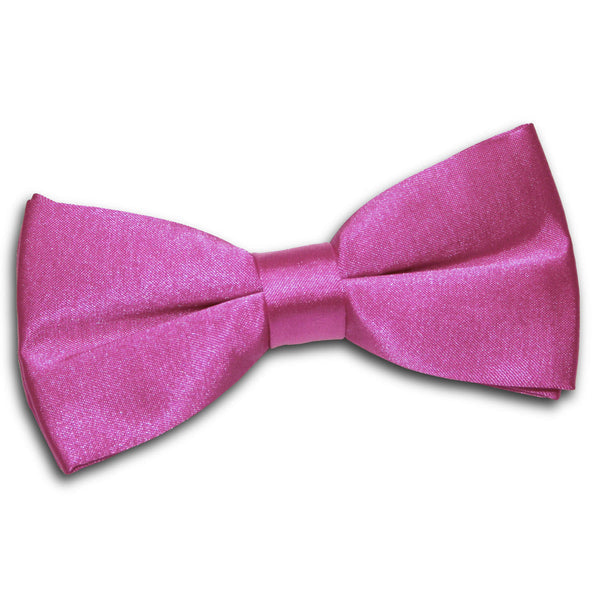 Plain Satin Pre-Tied Bow Tie - Robin's Egg Blue