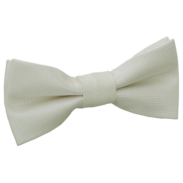 Solid Check Pre-Tied Bow Tie - Boys - Cadbury Purple