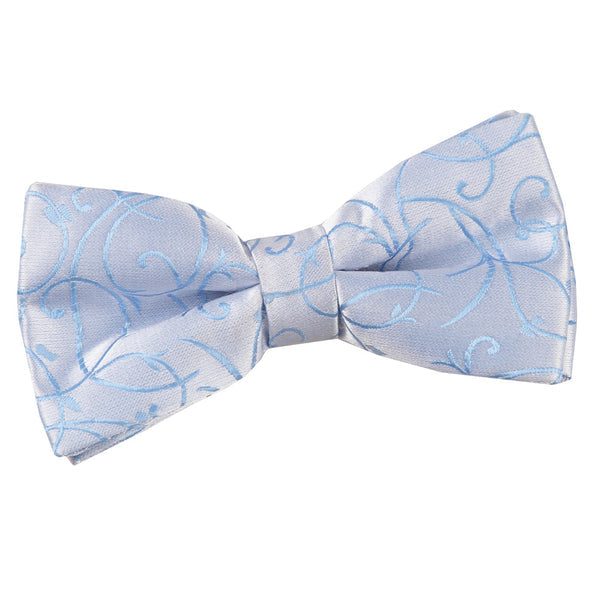 Swirl Pre-Tied Bow Tie - Lilac