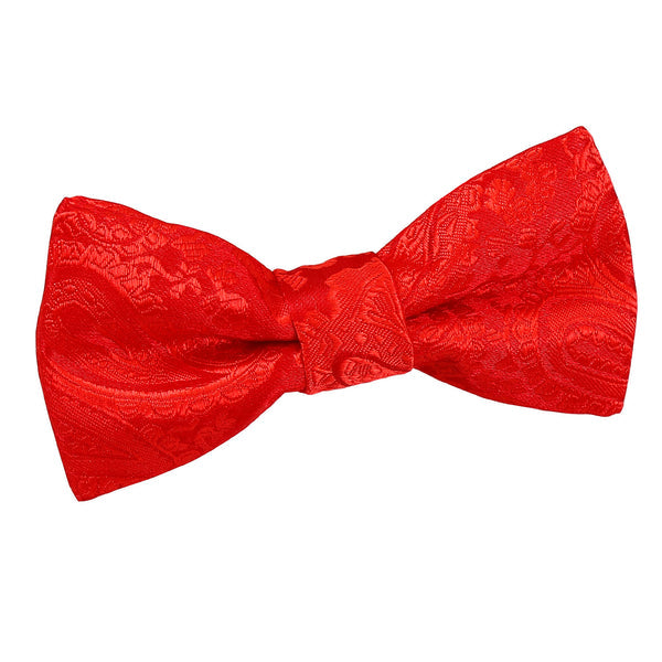 Paisley Pre-Tied Bow Tie - Boys - Purple