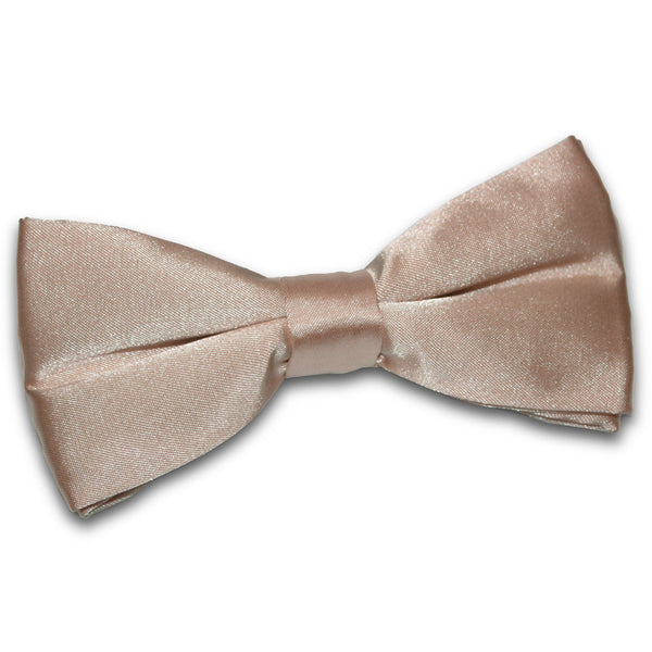 Plain Satin Pre-Tied Bow Tie - Lime Green