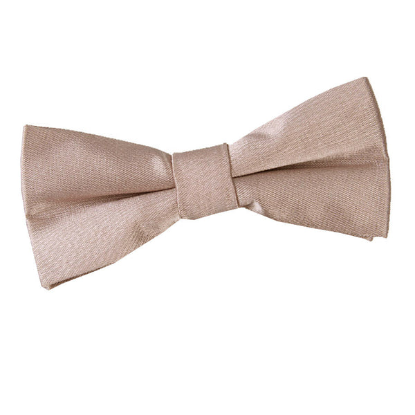 Plain Satin Pre-Tied Bow Tie - Boys - Mulberry