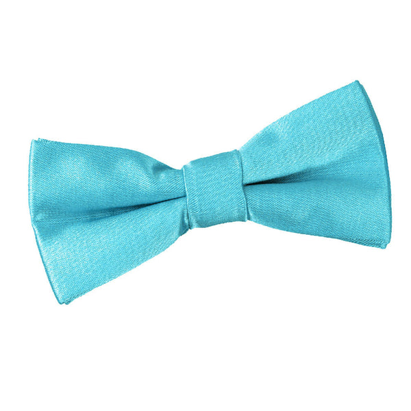 Plain Satin Pre-Tied Bow Tie - Boys - Mulberry