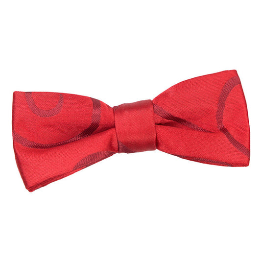 Scroll Pre-Tied Bow Tie - Boys - Black