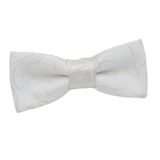 Swirl Pre-Tied Bow Tie - Boys - Ivory